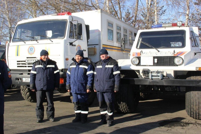 Потушили самолет